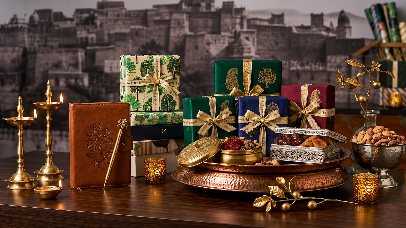Curated corporate gift hampers