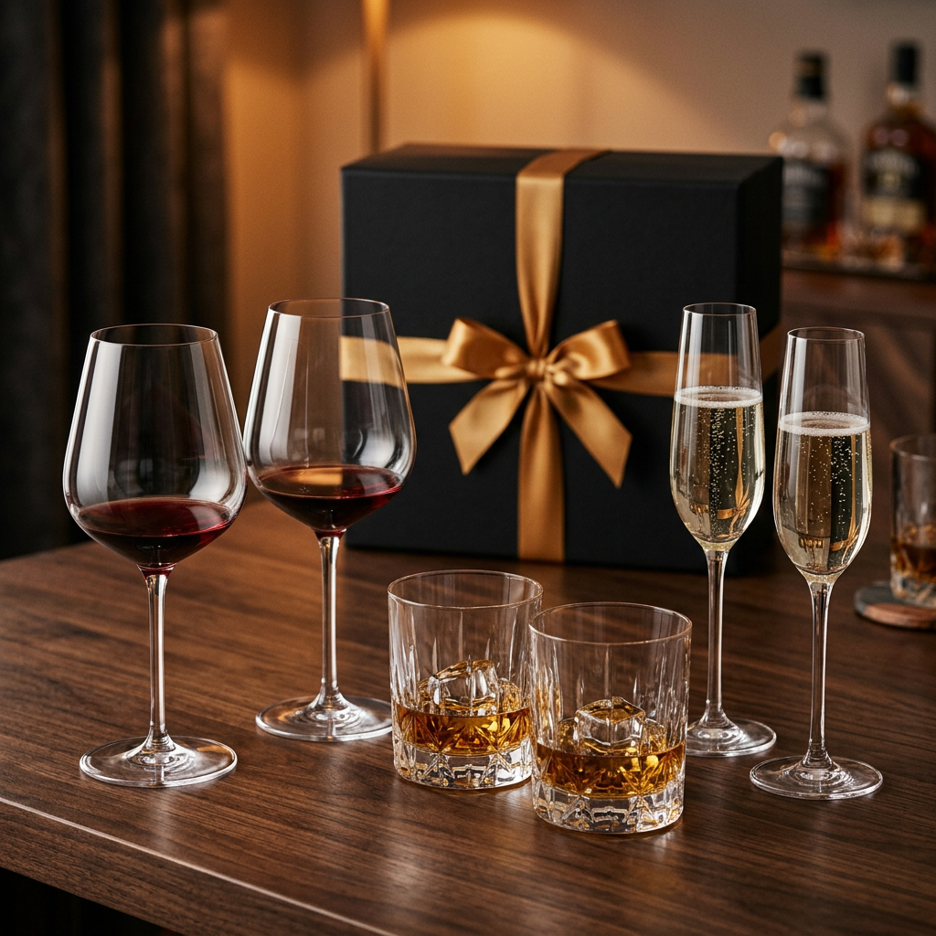 Mixed Glassware Gift Set